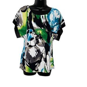 EXPRESS Paint Splatter Dolman Shirt